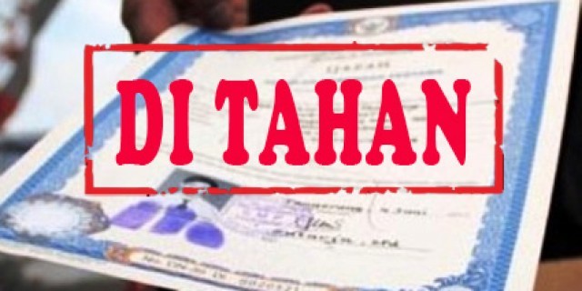 Penahanan Ijazah